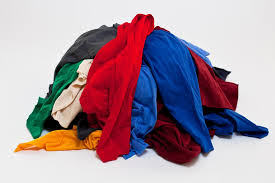 50lb Colored T-Shirt Wipers Reclaimed